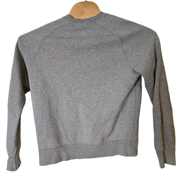 Vintage Nike Pullover Sweatshirt Size Medium Gray Cotton‎ Long Sleeve - Picture 3 of 6